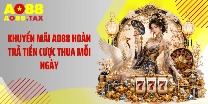 Trang Chủ 23 Khuyến mãi AO88 hoàn trả tiền cược thua mỗi ngày