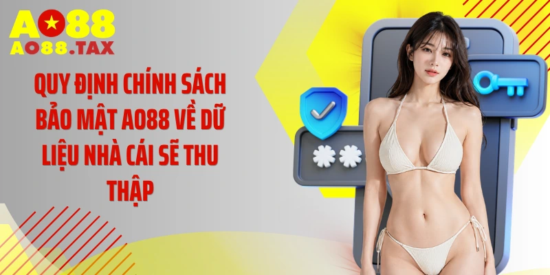 Quy định chính sách bảo mật AO88 về dữ liệu nhà cái sẽ thu thập